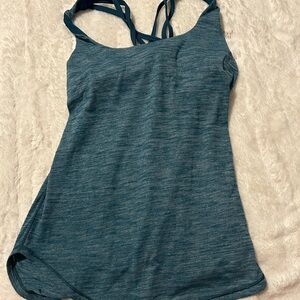 Lululemon Free to be Serene two in one tank size 6